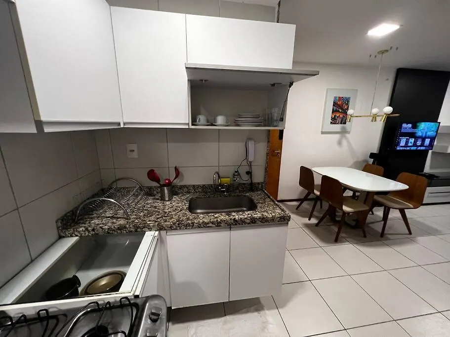 헤시피 Apt Completo, 2 Qts, 2 Wc E Prox Ao Mar 아파트